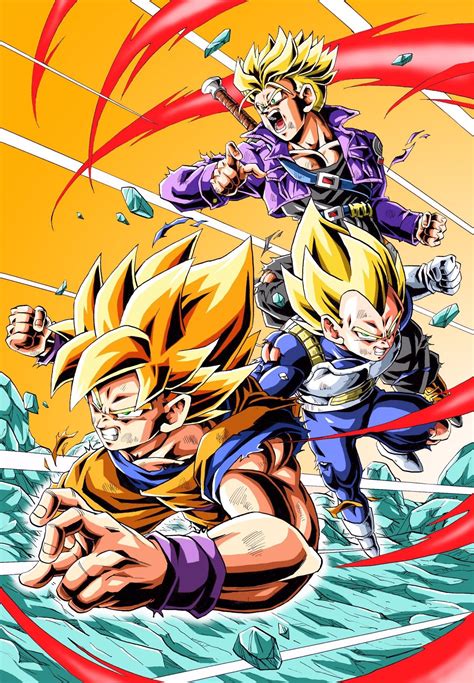 goku vegeta trunks|More.